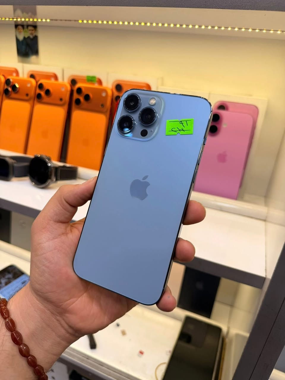 ايفون 13 برو ماكس دبل خط مكفول
بطارية 91 نظافتة 100‎%‎ مكفول من كلشي 
ذاكرتة 256 للبيع او مراوس مكاني النجف 
***********
واتساب او اتصال ☎️ 
شعندك جهاز للبيع دزة خاص وتدلل
