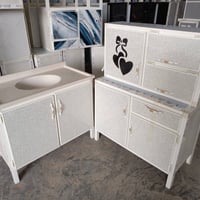 07730348907  ثلاث قطع كاونتر وملحق متر وسنك مرمر متر سعر 185