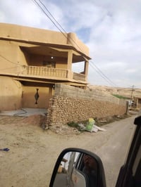بيت للبيع طابقين مساحت بيت 770متر طابو 5غرف نوم+مطبخ+خطار السعر 65قابل...