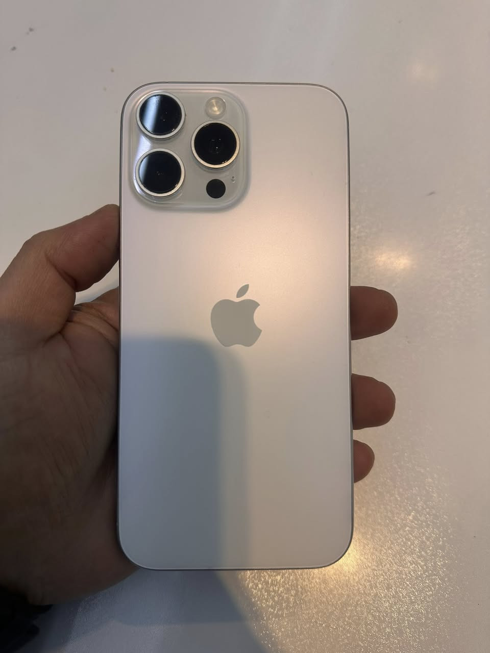 Iphone 16promax
256
ڕەنگی سپی لۆک لۆکە پاتری ٩٩…٣مانگ زەمانی شەریکەی پەڵی ماوە هیچی نەگۆراوە  موبایلەکە ئەمریکیە بەخۆی شوێن سیمی نییە تەنها ئی سیمە…ئی سیمیش ئیشناکات واتا سیمکارت نەخینتەوە 
تێبنی بایپاس نییە تەنها ئی سیمی ئیشناکات بووە.
سعری ٦٨٠ دۆلار


**إذا كنت صاحب هذا الإعلان وتريد حذفه لأي سبب، رجاءا أرسل رسالة إلى الدعم الفني**