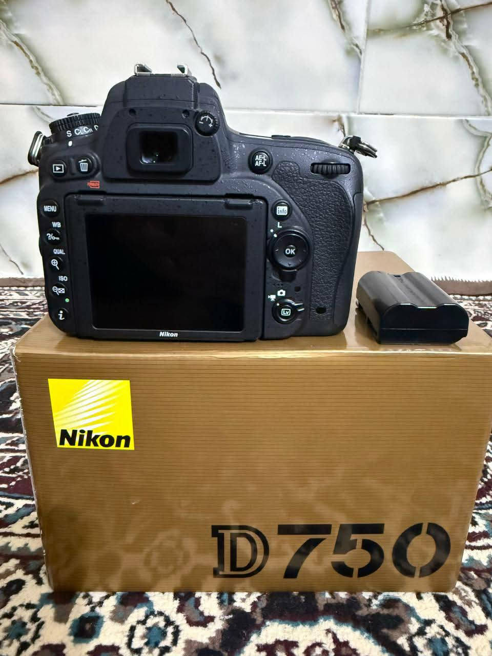 سلام عليكم كامره نيكون D750 للبيع
نضافتها 100%
شترها 3k
 ماكاني بغداد للإستفسار ***********
