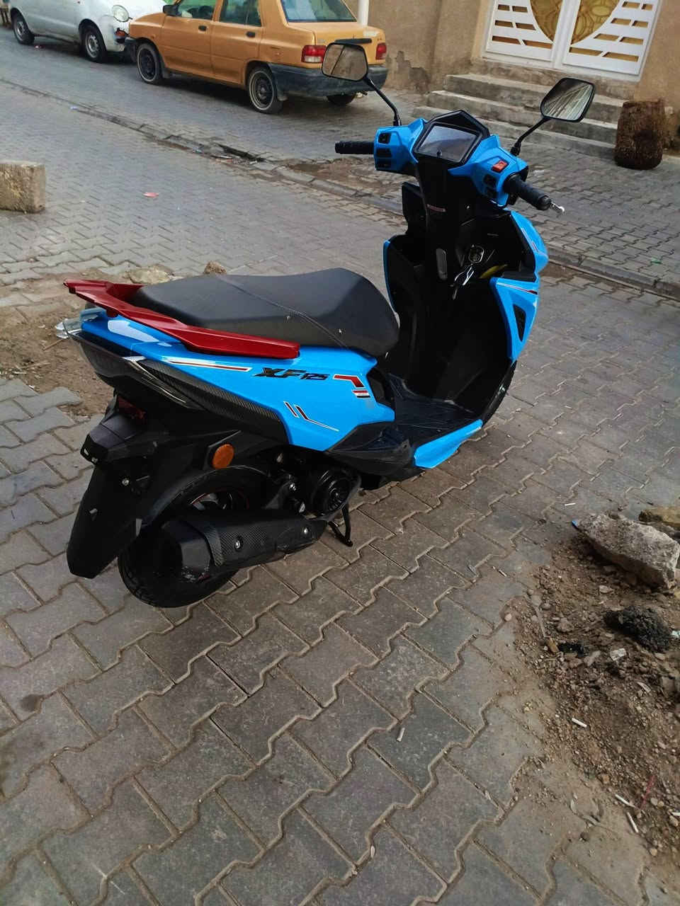 سلام عليكم للبيع دراجه شاينك دراجه جديدة كلش مواصفات
1 عداد كتروني

2 تشغيل عن بعد 

3 جهاز نذار 

4 ليت لد زنون عدسه 

5 بكلايت لد 

6 مكينه 125 XF

7 كبريتر 

8 اشاير رباعي 

9 بريك امامي خلفي حساس 

دراجه مكفوله كفاله عامه مابيها اي نقص  

سعرها 1100 مليون وميه وبيها مجال بسيط 

مكاني كوت الفلاحيه اي استفسار اتصل على رقم وبل خدمه

***********
