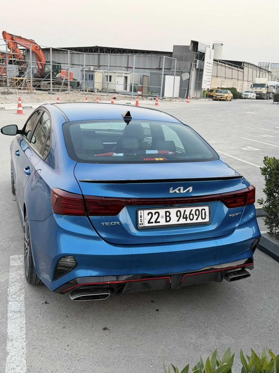 فورتي 2023 محرك 1600cc فئة GT
لون بحري حادث خلفي خفيف ايرباك سليم 
ماشية 53000km رقمها اربيل 

السعر 165 ورقة 
مكاني بغداد حي القاهرة 
***********
