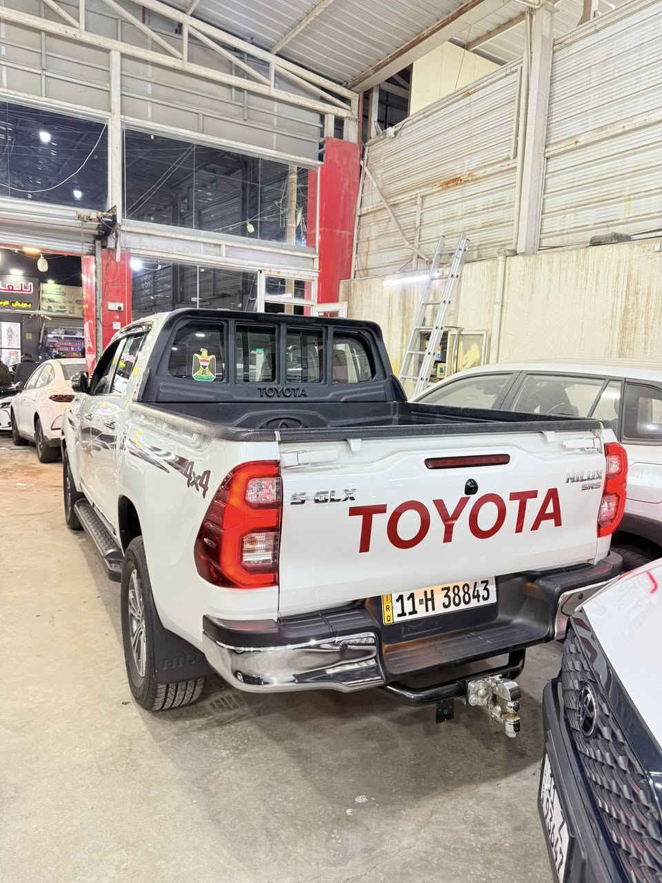 يهديكم معرض المميز لتجارة السيارات الحديثه آرق التحيات 🙏🌿. 

  ونخبركم عن توفر تيوتا هايلوكس فور ويل   موديل 2022سعودية 

  🔑مفتاح تشغيل بصمة 

  🔑بصمة أبواب دخول دكي 

  🌿تحكمات مقود جهتين 

🌿قطعتين تبريد 

🌿فور ويل 

🖥️شاشة كبيرة 

📷كامرة خلفية 

عداد المسافة المقطوعه :47الف كيلو متر 

 حجم المكينة اربعة سلندر 2.400

 السعر :315ورقة بيهه مجال بسيط 

موقعنا: بغداد الكريعات شارع الوقف السني معرض المميز 

***********ياسين
