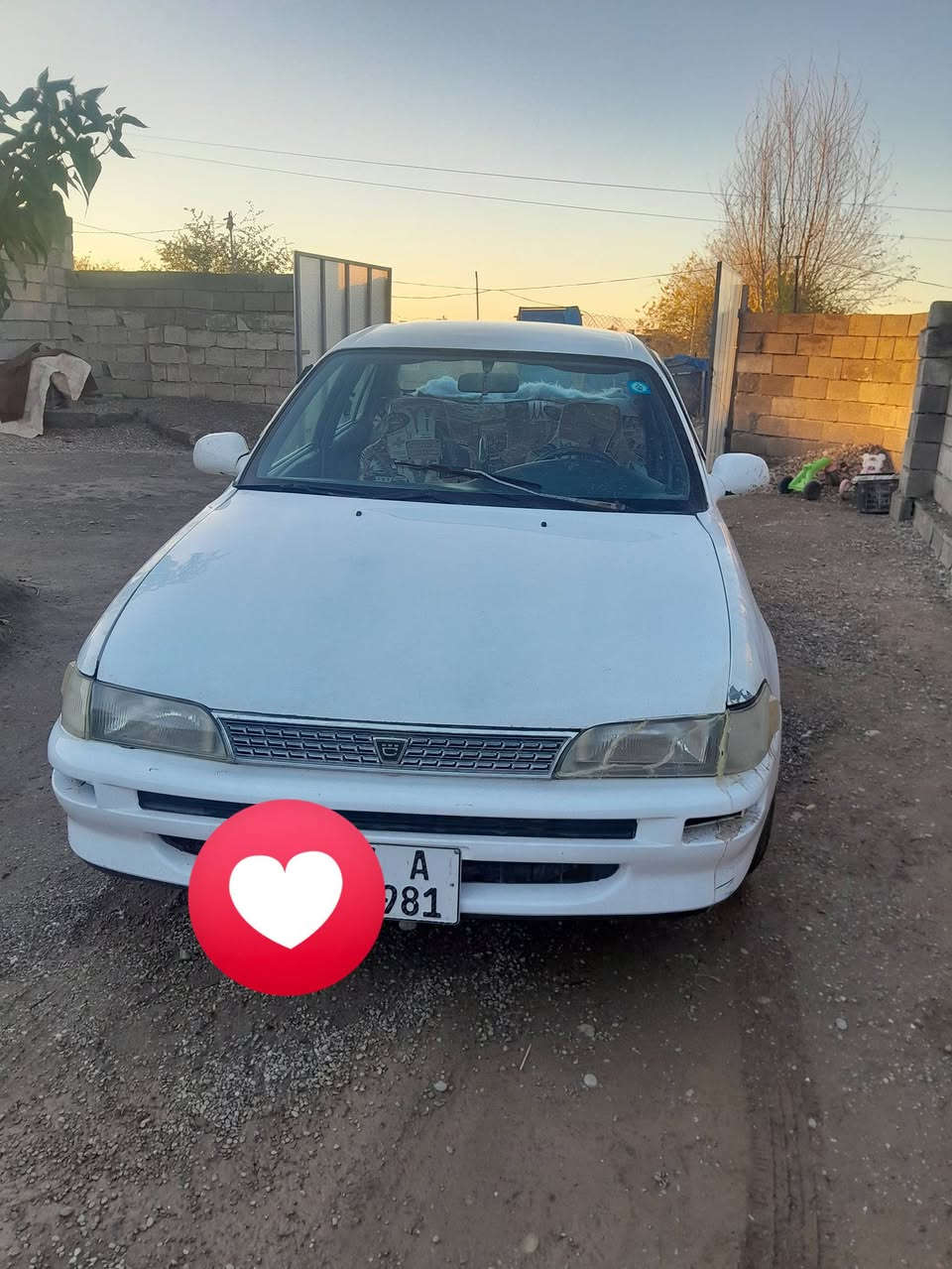 كورلا موديل 92 للبيع
رقم كركوك الدولي مشروع وطني
السياره جاهزه ع اخر حبايه 
تدفه تبرد شغال 
كهرباء كامله 
السعر 50 وبيها مجال 
مكان السياره العلم 
اتصل ***********
