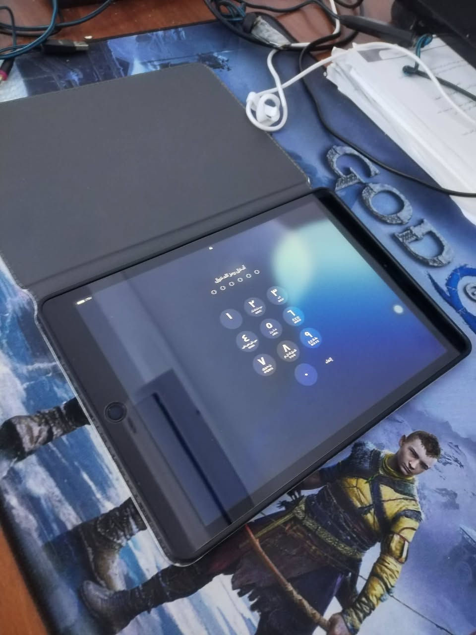 السلام عليكم
الي يدور ايباد للدراسه و الألعاب
ايباد ابل 7. (الجيل السابع)
نضيف اخر تحديث
نموذج M
ذاكره 32
بطاريه 90
حاسبه كله بلادي 
ببجي 60 فريم سلاسه فول
مع كفر الجوكريه
فقط بصمه اصبع متوقف 
سعر 155  الف فقط.
مكاني صلاح الدين تكريت
تواصل على خاص راسلني
او اتصل
***********
