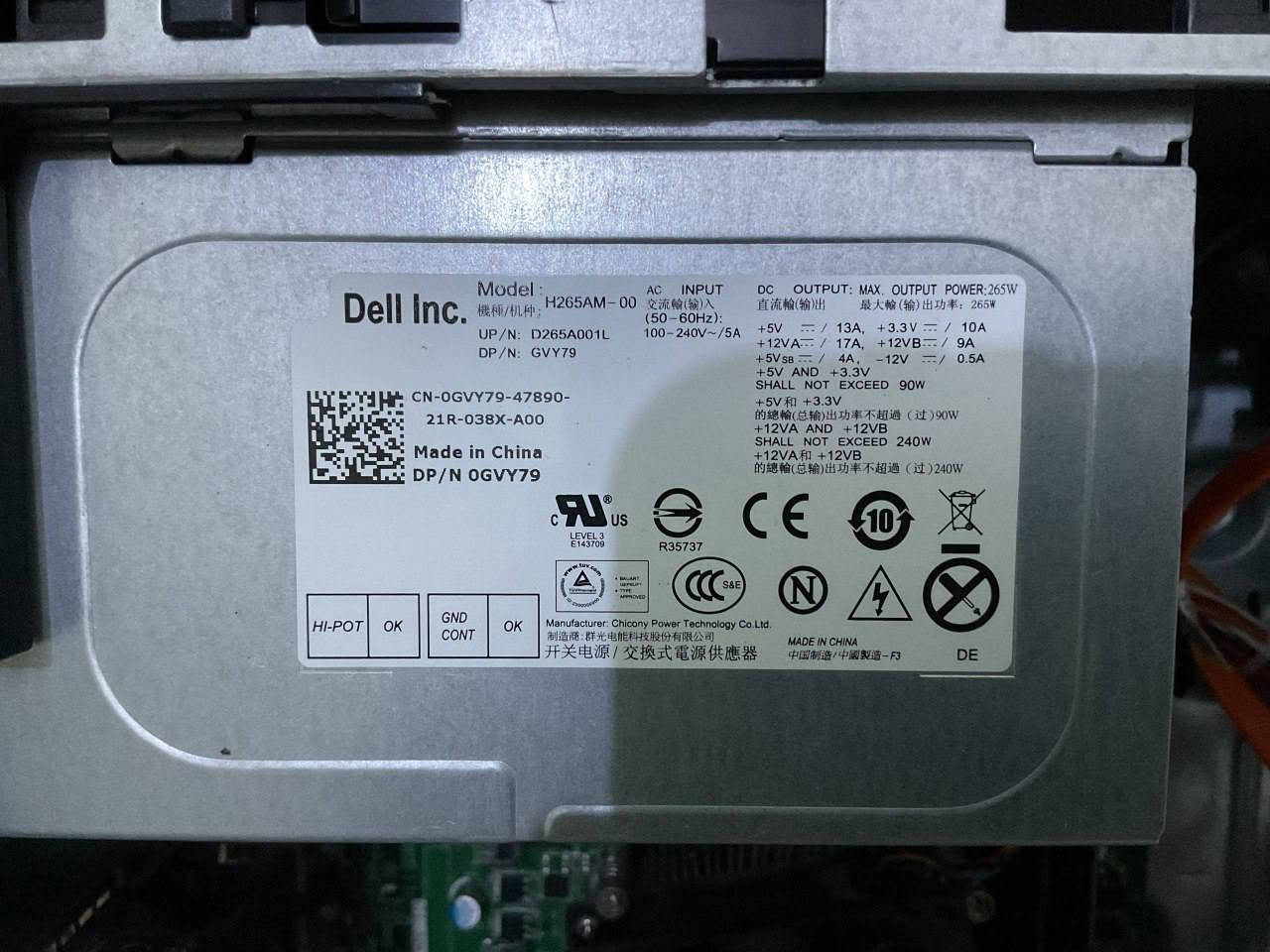 Dell Optiplex 390 

Core i5 gen 2400

MB H61

Ram 6 GB

HDD 500 GB

GeForce 210

شاشة 19 انج 

كيبورد + ماوس ضوئيات.

منزل عليها نظام وندوز 10 برو و بيها برامج اوفس كلها و مفعله.

ب 125 الف و يوجد توصيل.


**إذا كنت صاحب هذا الإعلان وتريد حذفه لأي سبب، رجاءا أرسل رسالة إلى الدعم الفني**
