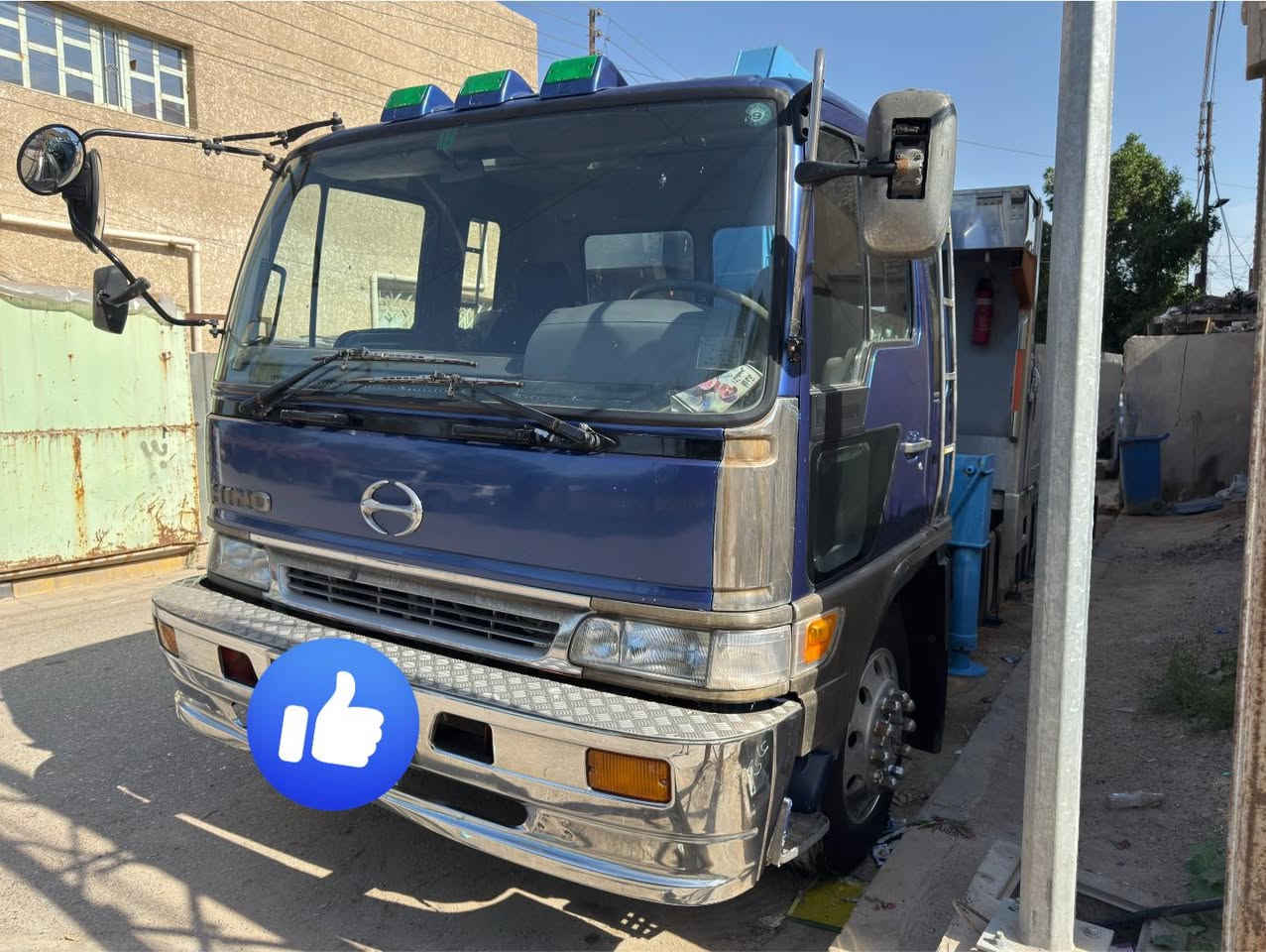 هينو انگر للبيع
فحل 10 برغي 
مكينه 80سوبر 
شاصي عريض 
بدي 6.75
عليها كرين 6 طن
للاستفسار 
*********** واتساب

