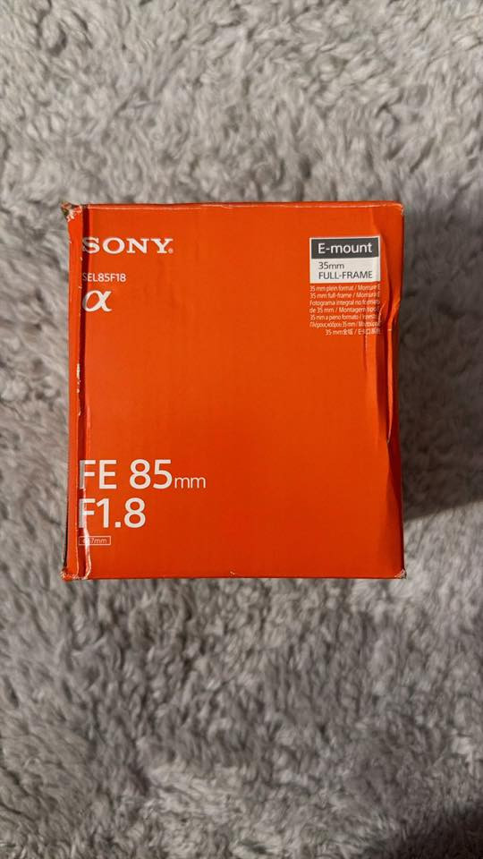 رمضان كريم شباب للبيع عدسة sony85  f1.8  جديدة ما مستخدمة بس مفتوحة من الباكيت  نظافة 100‎%‎ السعر 475 الف مكاني بغداد رقم ***********
