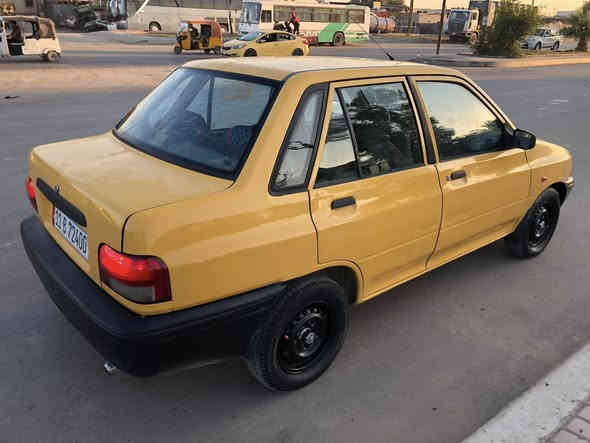 السلام عليكم ورحمة الله وبركاته 
سايبا 12 بغداد كير مكينه وتبريد خير من الله معمر بيها ذيول والباب الخلف السايق مصبوغ سياره باسمي ومصفره من كلشي السعر المطلوب 33 وهذا رقمي***********
