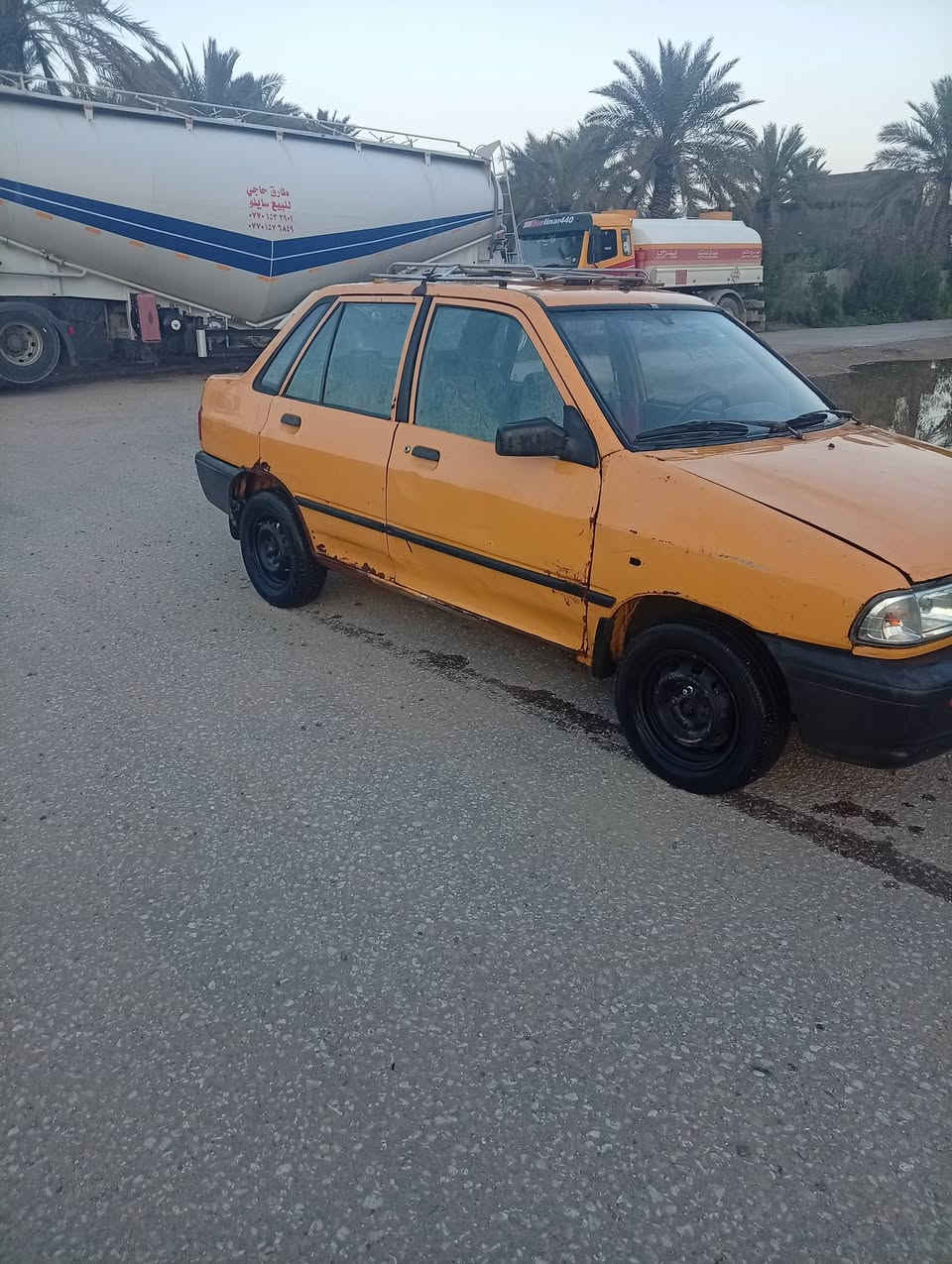 سلام عليكم سايبه للبيع او مراوس 2010بدون راعي تكفل سرقه وعشائر راعيه موجود بغداد عدي مستمسكاته تلكاه بالعافيه عليك ماعليه لاهيئه ولاغرمات مكينه كير شاصي كفاله سنويه عضم عاج تبريد شغال كهربائيات كله شغاله سياره ترايك وين متريد تخم تاير جواه سعره 14وبيه مجال قليل *********** مكاني بابل محاويل ناحية الإمام
