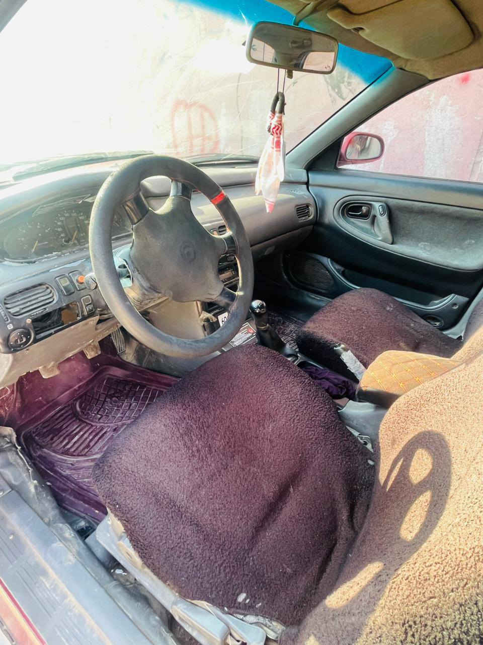 السلام عليكم مازدا فاصوليه موديل 1992 سياره نضيفه حيل مصبوغه جماليه فقط بيها ضربه بل صفحه سعر 33  وبيها مجال وترهم مراوس ***********
