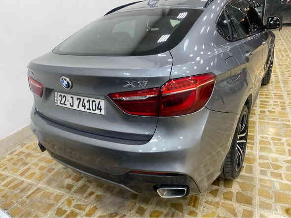 Bmw x6 وكالة عروش 
فول فول مواصفات 
 ستة سلندر
2019
M باكيج بيلاد 
حساس خلفي امامي 
لايتات ليد ادابتف 
ابواب شفط 
‎5كاميرة 
سلايت 
شاشةكبير 
شاشات خلفية بيلاد 
كيج الكتروني 
انارة داخلية 
كشنات سكان ميموري
داخل احمر بيلاد 
داتا شو 
بدون صبغ بدون تعديل كلشي شرط كل سيرفس مسوي بشركة 
340$ 
***********
*********** دهوك
