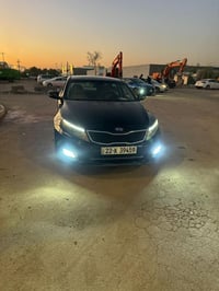 كيا اوبتما 2014 خليجي  محرك 2400 دوش  بصمه تشغيل وابواب وجنطه  فول تحك...