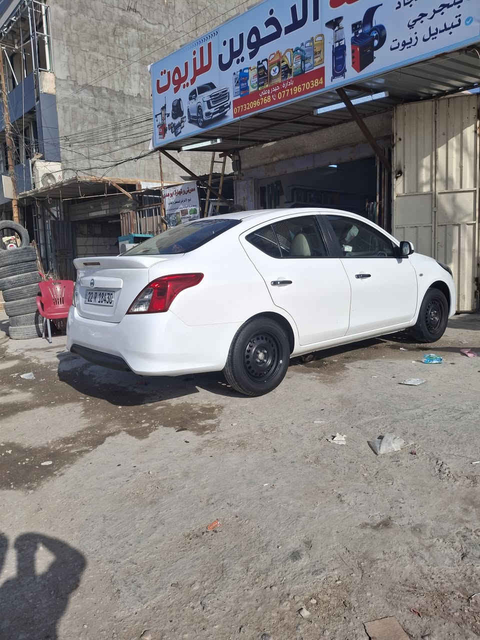 السلام عليكم
نيسان سني هندي موديل ٢٣  
رقم اربيل شركت محمود رشيد 
مواصفات معروفه
 بيها قبق جنطه مبدل بلادي فقط 
بدون دواخل والباقي مكفول كفالة عامة تريد تحويل تريد وكاله اني خادم  مكاني كربلاء السعر ١١٩ مع المجال


**إذا كنت صاحب هذا الإعلان وتريد حذفه لأي سبب، رجاءا أرسل رسالة إلى الدعم الفني**