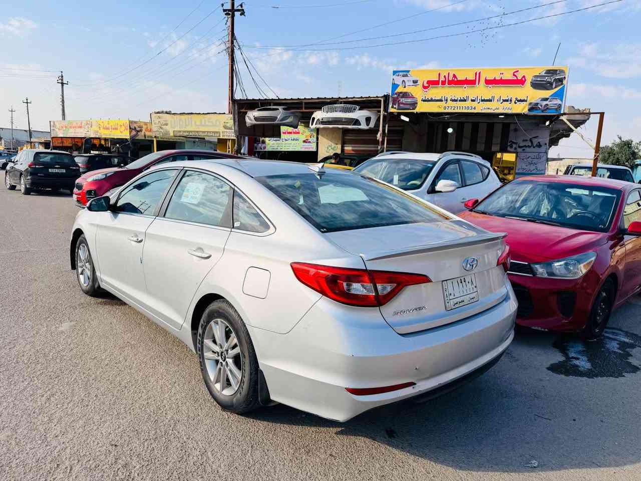 للبيع سوناتا 2016حره ميسان مكينه 2400تبديل بنيد وجاملغ السعر 110 ورقه مكان العماره *********** عمارة, ميسان
