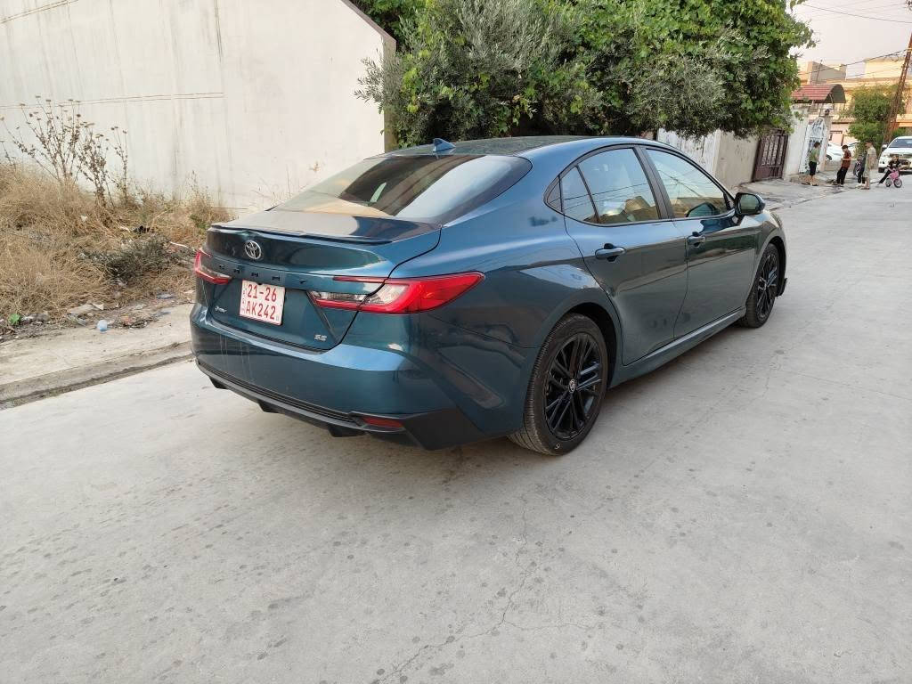 Toyota Camry 2025
تويوتا كامري موديل 2025
مواصفات SE
حادث فقط بونيد صبغ بدون دواخل 
ارباك طاك راجع بلادي شركه 
سياره بدون رقم يترقم سليماني اربيل دهوك شرط ترقيم 
مكان كركوك
سعر 208 بي مجال 
للاتصال *********** كركوك, العراق
