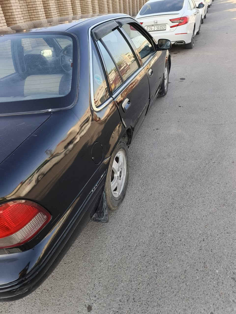 السلام عليكم ورحمة الله وبركاته
برنس أسود اللون فراشة
رقم ديالى مشروع وطني باسمي تحويل فقط. 
موديل 1996
تخم تاير
كهربائيات كلها بلاد 
سنتر لوك 
محرك وكير شرط كله فول
عوزها ترتيبات بسيطه وكلشي أكو بلسوك
محرك مفتوح  2000
مراوس بتكسي وكلشي بالاتفاق أو بيع 
سعر 35 وبيها مجال
عنواني الفلوجة 

***********
