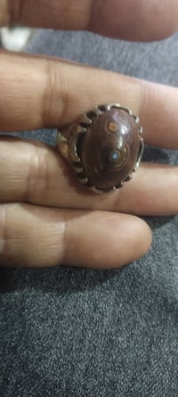 محبس داوودي • فضة ٩٢٥ • صياغة يدوية