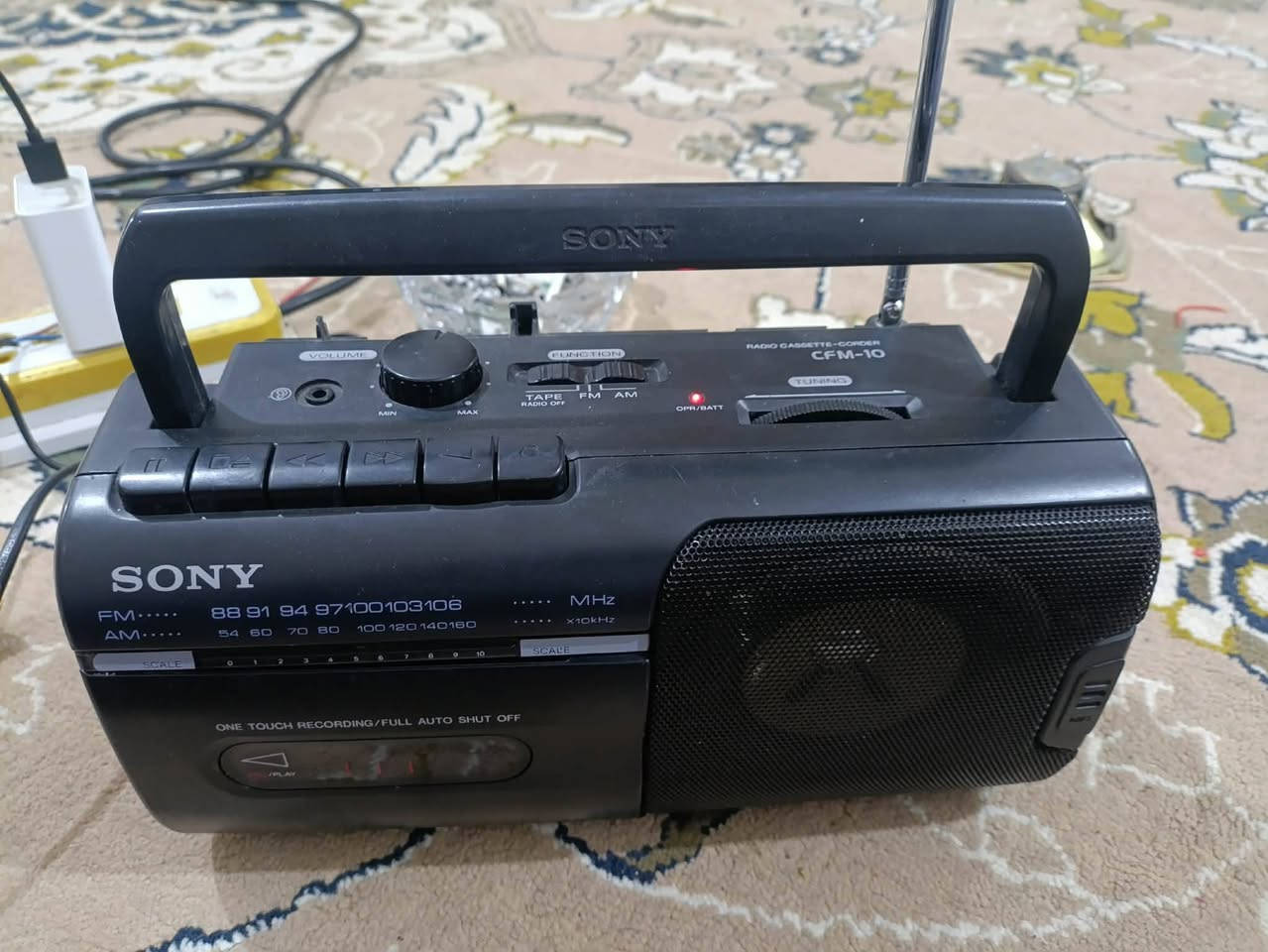 مسجل سوني قديم  شغال كله  السعر مع التوصيل 30


**إذا كنت صاحب هذا الإعلان وتريد حذفه لأي سبب، رجاءا أرسل رسالة إلى الدعم الفني**