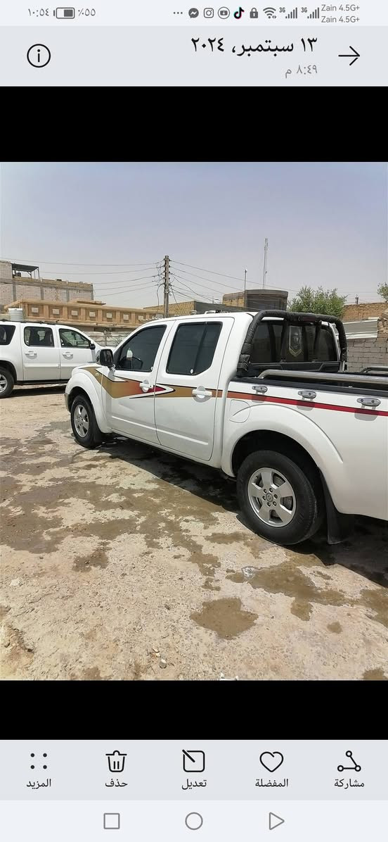 سلام عليكم نيسان نيفاره للبيع موديل ٢٠١٠ بيه صبغ مكينه كاز ستوني شاده حدادي جديده تبريد تخم تاير سعر 82 وبيه مجال عنوان ناصريه لغراف مداور ثاني يوم الاستفسار تصل ***********
