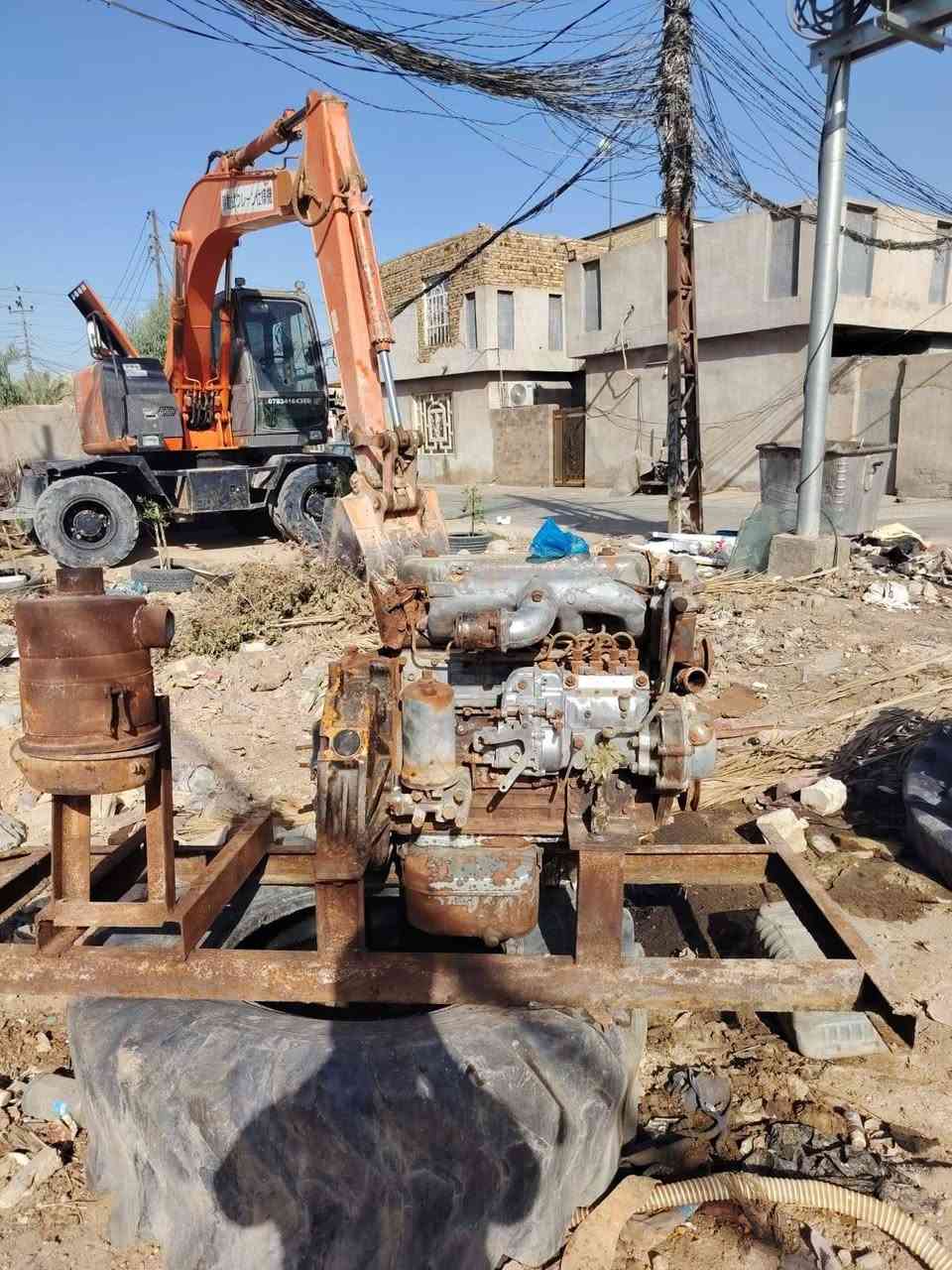 السلام عليكم للبيع مكينه ازوزه 4 سلندر 
شغاله بيهه خيط بخار ابيعهه بدون الشاصي 
السعر 8 ورقات وبيهه مجال بصيط مكان النجف
للاستفسار ***********
