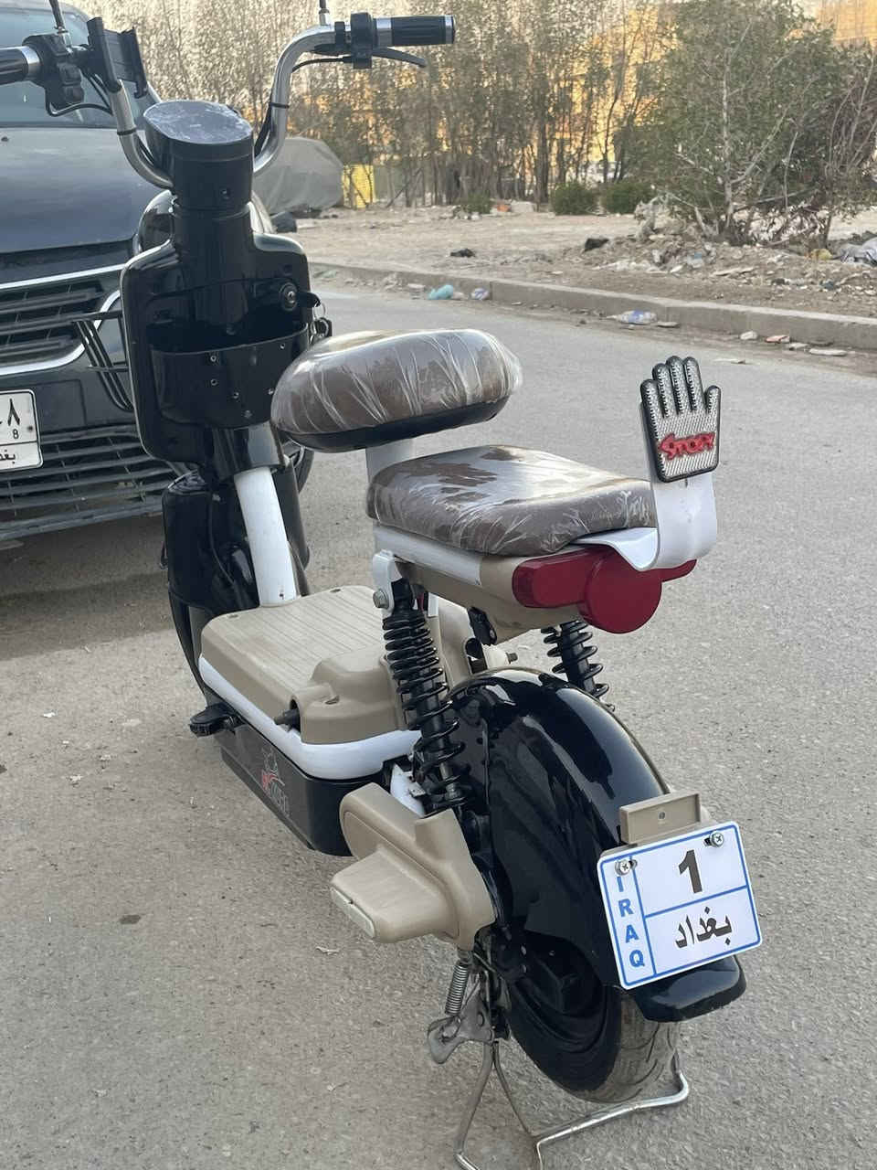 السلام عليكم دراجه حجم 14للبيع الدراجه نضيفه جداً الدراجه كلشي شغال بيه225وبيهه مجال بصيط مكاني بغداد الامين الثانيه *********** …..***********
