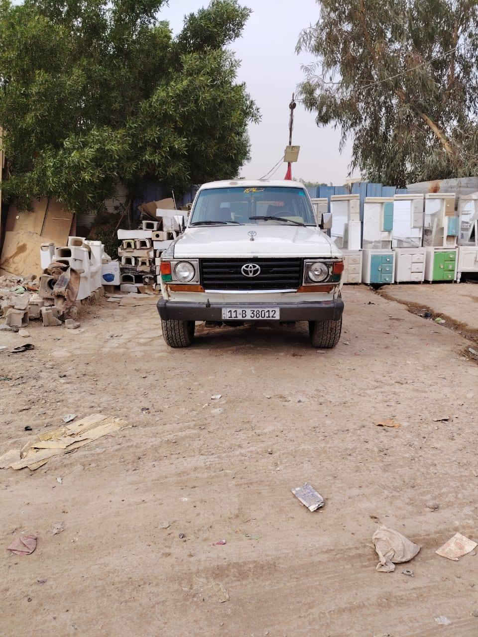 السلام عليكم سياراه لاند كروز مديل 84 ابلاديه سياراه جاهزه من كشلي تحويل مباشر رقم نكليزي السعر 45وبيه مجال السياره بسمي *********** امراوس كيه عبريه
