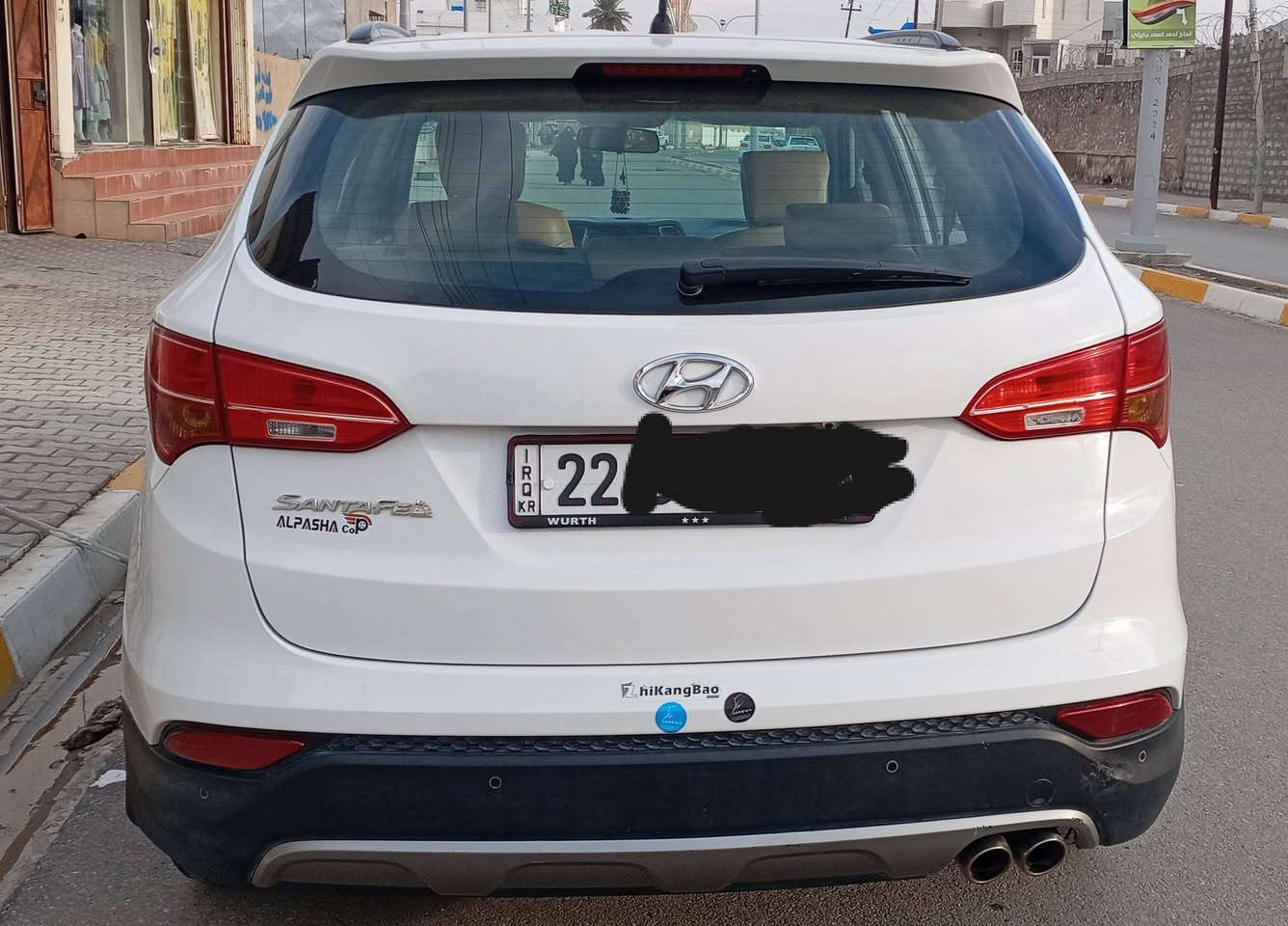 سنتافي 2013 خليجي
محرك 4 كير محرك شرط مامفتوح
السيارة على وضع الشركة
نضيف.جدا مال بيت
مواصفات ماعدا بانوراما وبصمة
السيارة سبعة راكب.. ثلاث قطع تبريد
السيارة بسمي 
الضرر... الجاملغ الأمامي بي شبر تعديل فقط
________________________
للاستفسار الاتصال على الرقم
***********
