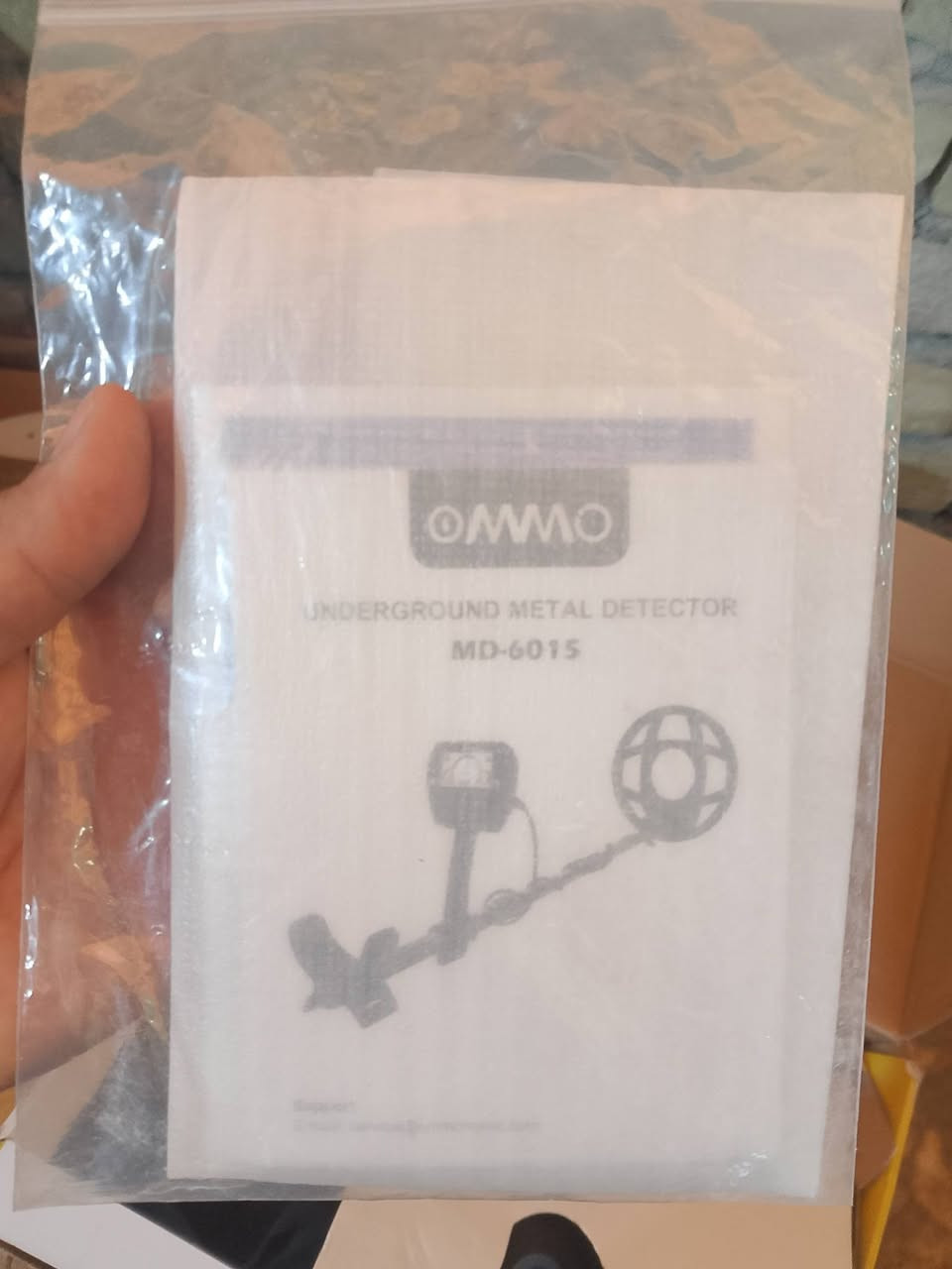 انطني سعرك 
هذا الجهاز هو كاشف المعادن تحت الأرض Ommo MD-6015.

يتميز الجهاز بشاشة LCD لإظهار المؤشرات وذراع ألومنيوم قابل للتعديل لراحة الاستخدام.

يتضمن ملف بحث مقاوم للماء، مما يجعله مناسباً للاستكشاف في الظروف الرطبة. [1, 2, 3]

هل ترغب في الحصول على معلومات إضافية حول مواصفات هذا الجهاز الفنية؟


**إذا كنت صاحب هذا الإعلان وتريد حذفه لأي سبب، رجاءا أرسل رسالة إلى الدعم الفني**