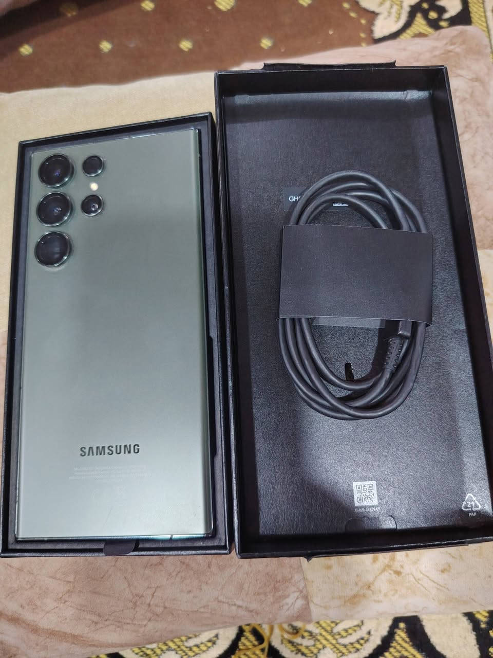 إس ٢٣ ألترا
ذاكرة ٢٥٦
عشوائيه ١٢+١٢
لون مميز
شرق اوسط خطين
جديد مكفول 
مكان نجف ***********
