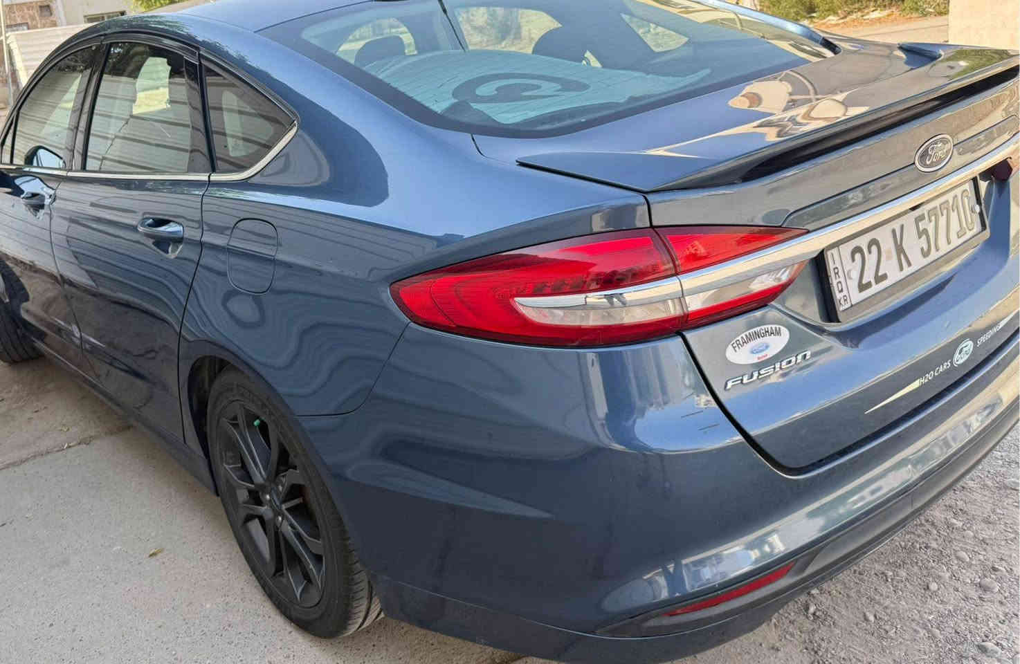 السلام عليكم 
للبيع فورد فيوجن موديل 2018 رقم اربيل ب اسمنا بيها قطعتين صبغ فقط 
السياره فئه s المحرك المرغوب 2500 
السياره كلش نضيفه عليها ادامه كامله تخم تاير جديد تبريد ثلج باتري صدر منظومه بانزين ترايك وين ميعجبك سياره كلش نشطه واستعمال ايد وحده 
سعرها 132 وبيها مجال قليل 
السياره ماشيه 161 الف 
ممتواجد عل فيس
واي استفسار الاتصال على الرقم ***********

للعلم مكان السياره صلاح الدين
