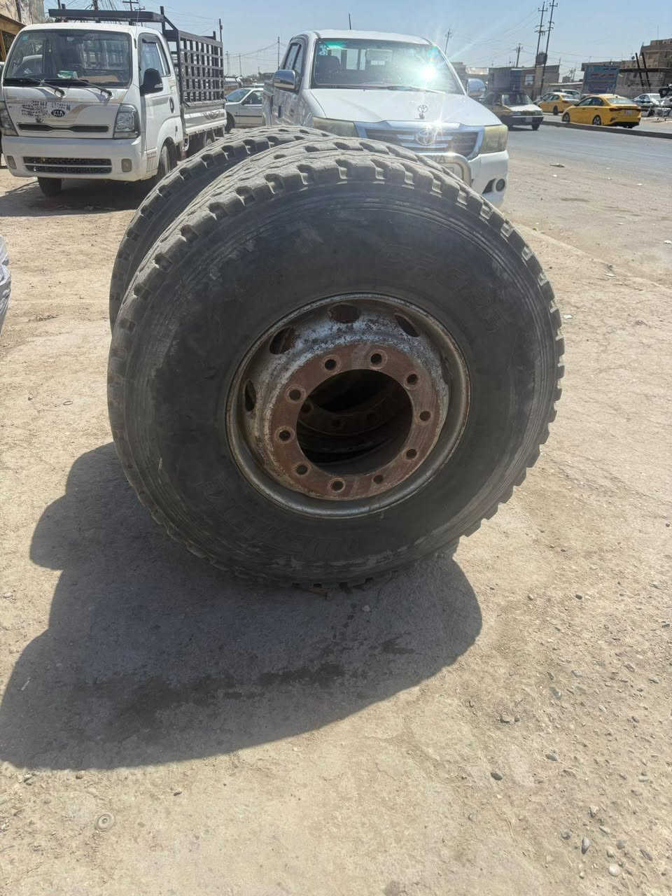 2زوج 13R22.5 مستعمل اخوو الجديد صيني ( بحيرة ) 
انتاج [ 2023 ] مكفولات كفالة عامة 

محلات الشمري بغداد الكمالية الشارع العام 
***********
***********
