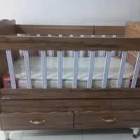 سرير اطفال • ١٢٥×٦٥×١٠٥سم • جرارات