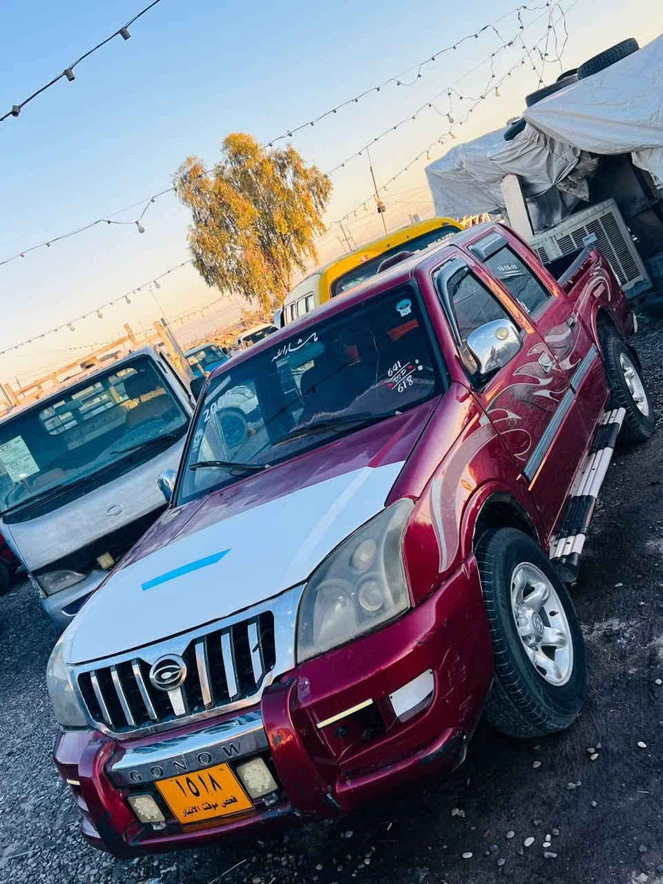 پیکاب گوناو  مودیل 2009  
مەنەفیس
گێڕ و مەکینە بەشەرت
ناو و دەرەوەی وەک یەک جوانە
سعر//30وەرەقە تۆزێک مەجال
شوێن// هەولیر
***********واتساپ ڤایبر موجود أربيل, العراق
