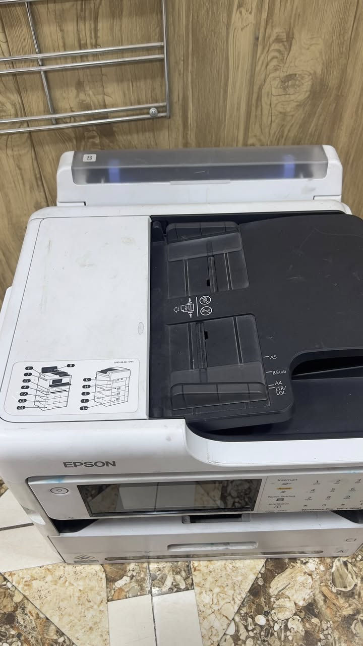 السلام عليكم
Epson WorkForce Pro WF-C5890،
مستعمله 6 اشهر فقط 
طابعه محترمه و عمليه تفيدك بالعمل او بالبيت 
تكدر تبحث عن مواصفاتها و تشوف بنفسك 

 
السعر 550 الف 

مكاني الانبار - فلوجه 

***********
