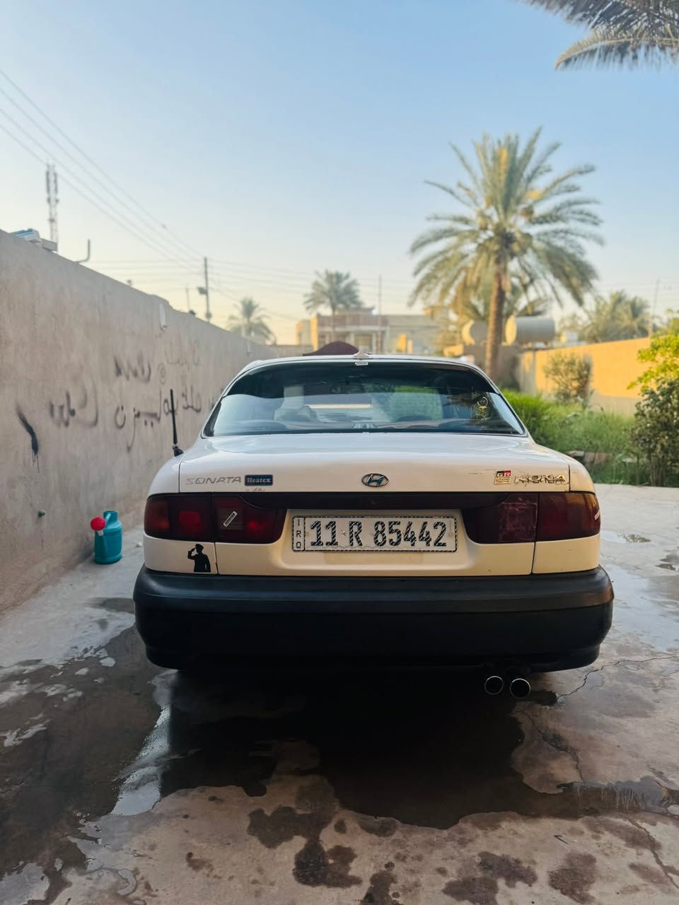 السلام وعليكم سوناتا تو مديل 95 رقم بغداد انكليزي بسمي السياره كفاله عامه من كل النواحي مصبوغه جماليه بدون حادث  
كير مكينه 2000 كير اوتو ماتيك تخم تاير صدر امامي خلفي جديد تبريد ثلج كهربائية كلها شغاله شاشه كامره لايت زنون عالي ناصي الاستفسار ***********
