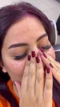 رموش بتكنيك روسي من أعمال صالون واو بيوتي كل هاذه الجمال بسعر 25 الف ف...