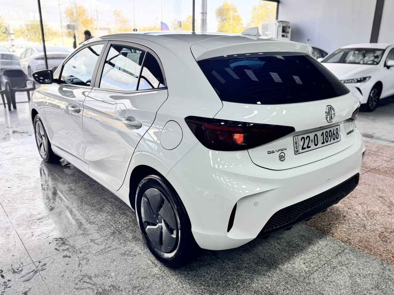 ئێم جی MG3 2025  ٦ ساڵ زەمان
سعری 108$ ورقة. 6هەزارڕۆیشتووە.
هیج هیجی نیه‌ وه‌ك سفر وایه‌
مواصفات.شاشەوکامێرا.ڤۆلیۆم.حساس
ئاوێنە ئیشارەت بلوتوس.گێچ ئەلکترۆنی
مکان   اربیل. معرض توب كارس شارع ١٠٠
موبايل  ***********
