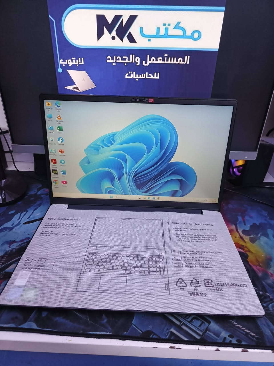 مكتب M.K للحاسبات
بغداد العطيفية
***********
لابتوب عدد 2
شرق اوسط
الاول كارت خارجي
Lenovu
CPU I5 1135 G7   11TH GEN
RAM 8GB 3200HZ
M.2 SSD 256 GB
GPU NVIDIA MX350 2GB 
LED 15.6
السعر 570 الف 
الثاني
Lenovo
CPU  I5 1235U   12TH GEN
RAM 8GB 3200HZ
M.2 SSD 512 GB
GPU INTEL UHD GRAPHICS
LED 15.6
السعر 600 الف
ضمان شهر
