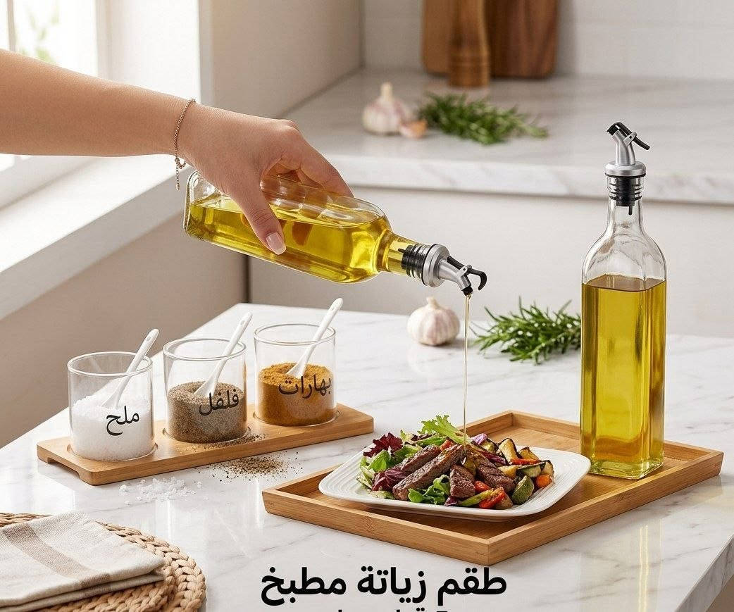 عرض الدمااااار 
طقم زياته 2 قطعه زجاج 😍😍

⬅️ زجاجه زيت وخل 🍾🍾

⬅️ بغطاء سيلفر محكم الغلق 

⬅️ مزيته متعددة الاستخدام :

لجميع انواع الزيوت والخل والعسل الابيض والاسود والصويا صوص وجميع انواع الدبس والصوص 👍👍

⬅️ زجاج نقي جدا 

⬅️  قمع لسهولة الصب   

⬅️ لا غنى عنهم في كل بيت 

ملحوظه مزوده بالقمع السيلكون


**إذا كنت صاحب هذا الإعلان وتريد حذفه لأي سبب، رجاءا أرسل رسالة إلى الدعم الفني**