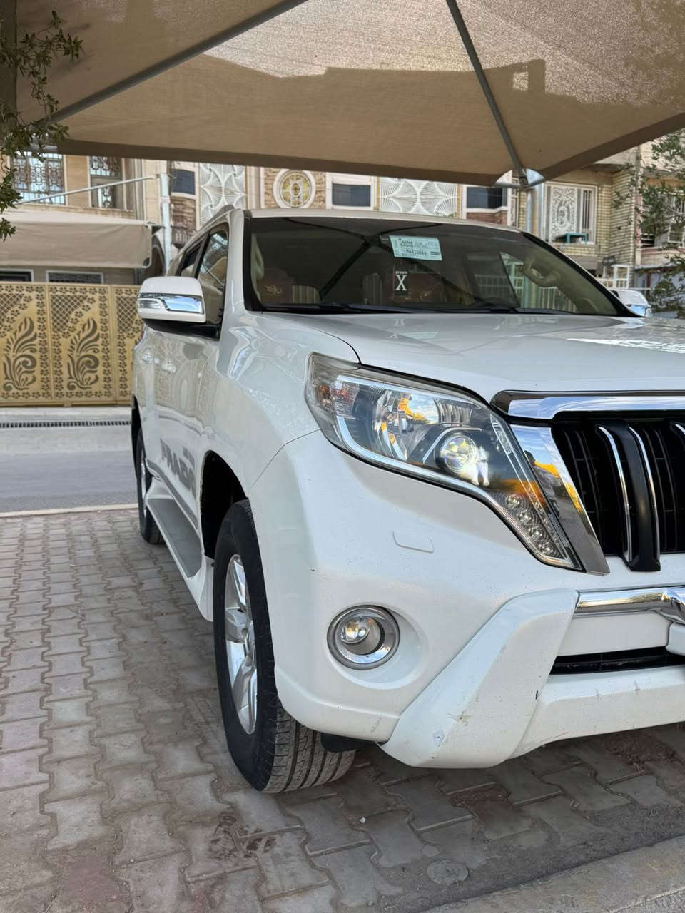 تيوتا برادو للبيع موديل ٢٠١٥ خليجي محرك ٤ سلندر ٢٧٠٠ سيارة جديدة وجاهزة سبعه راكب تبريد تلث قطع كشنات كهرباء شاشة كامره حساسات تحكمات سيارة صار بيها شبرين صبغ قفط والصباغ رش البابين وداير مال الجاملغ كلير فقط سيارة برغي واحد مامفتوح بيها سيارة ماشيه ٩٨ الف رقم اربيل الجديد بسمنه تحويل ثاني يوم سعرها ٢٢٥ ورقه ومكان السيارة بغداد ***********
