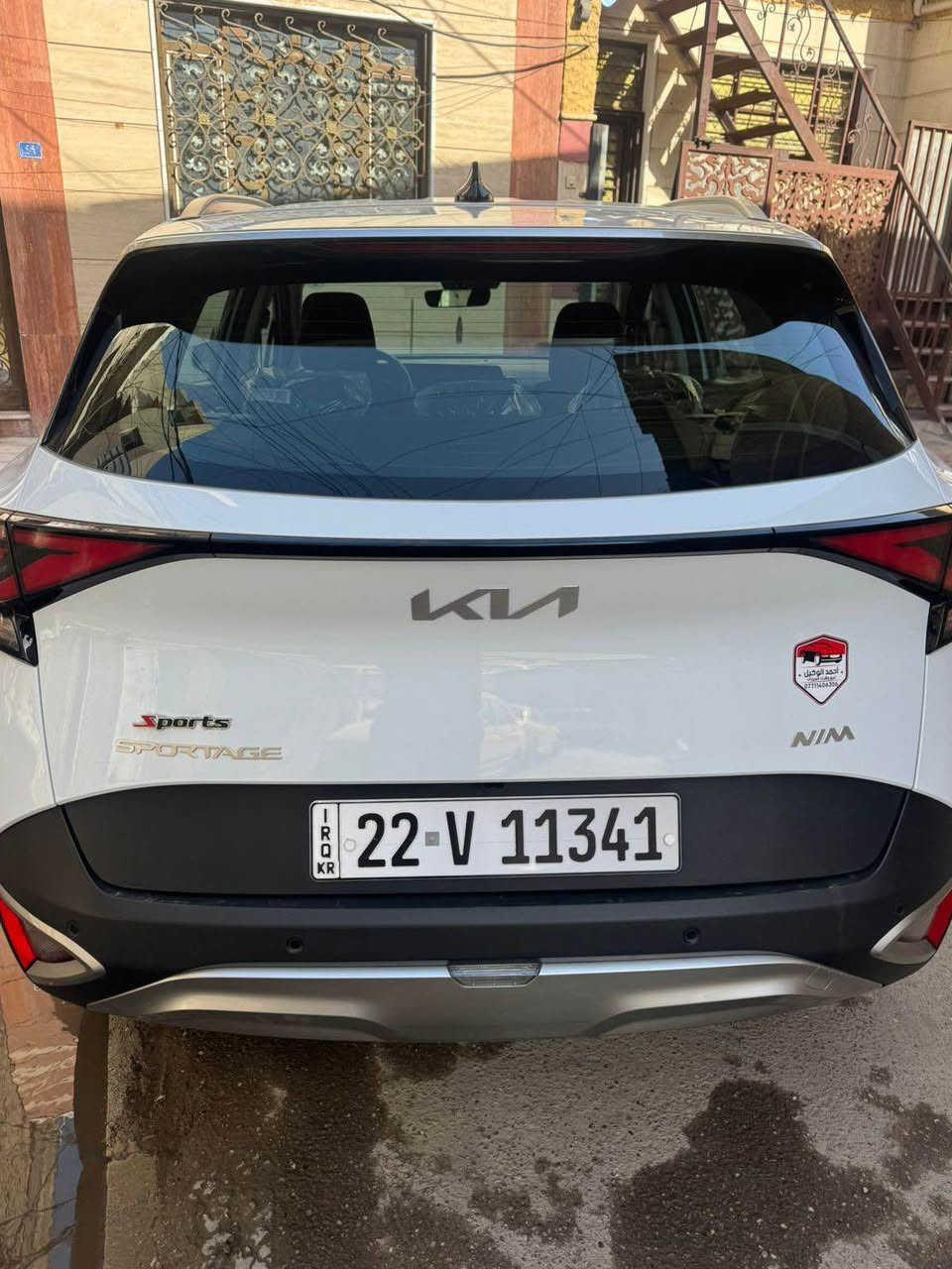 السلام عليكم 
سبورتج موديل 2025 خليجي للبيع بوضع الزيرو ماشيه 7 رقم اربيل تريد وكاله تريد تحويل حاظر اني وارجع واكول لسياره بوضع الزيرو مكفوله من كلشي سعرهه 219 ورقه مكاني بغداد الكراده وهذا رقمي 
#*********** بغداد, العراق
