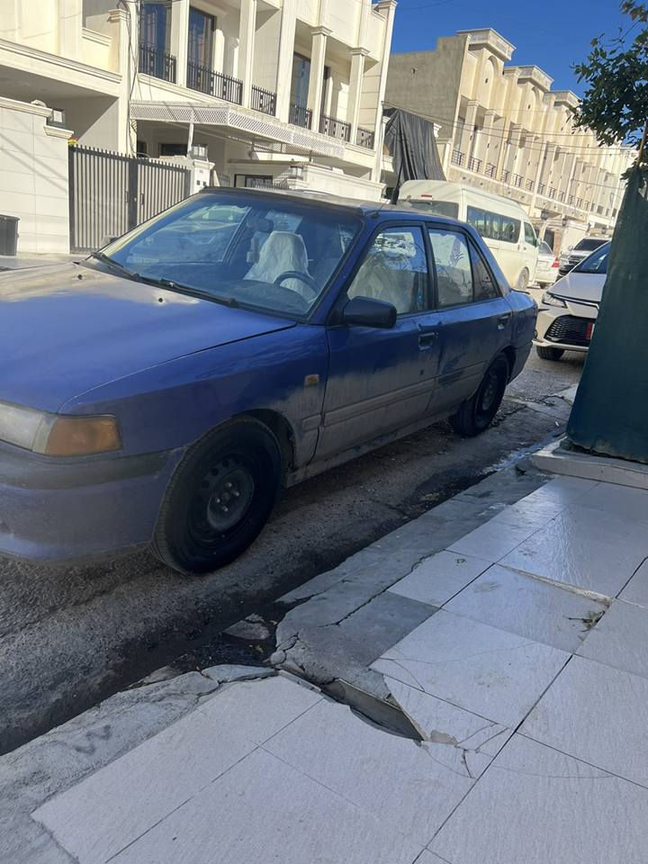 سلام عليكم مازدا 323 مودیل 1993 گیرو مەکینە بەشەرت سبوخ حامه بەبێ لێدران سەنەوی نوییه تا 2030 هەزەی نوێیە بەشەرتی بەناو کردن سحری 42 گەڵاو مامەڵە.... ژمارە موبایل.... *********** أربيل, العراق
