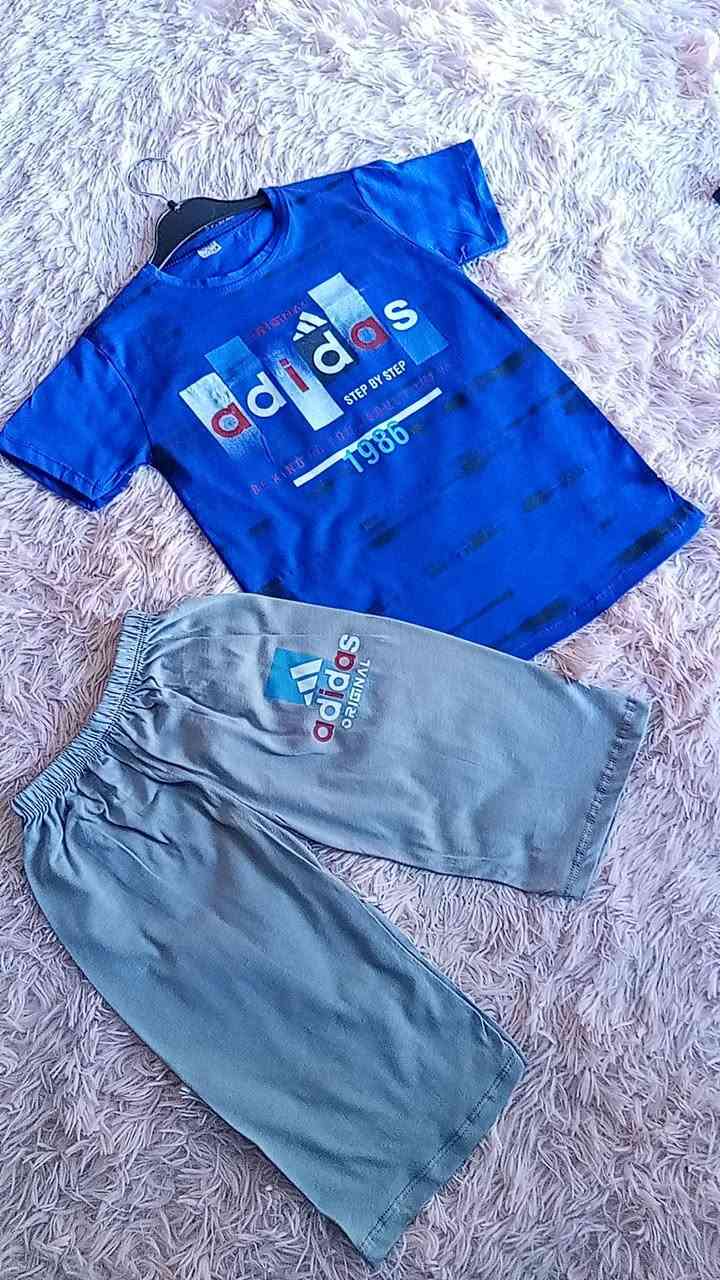 شلحات موجوده بكل قياساتها والوانها خامة اماراتي 
قاط ولادي 3 قطع تركي البرمودة كتان والقميص كابوي صيفي متوفر بعدة الوان وقياسات 
تراك ولادي Adidas متوفر بعدة الوان وقياسات شرفونه 
للحجز والاستفسار وات ساب ***********
يوجد توصيل كل محافظات العراق 3 الاف🚛
