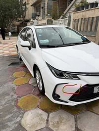 كورلا موديل 24 رقم بغداد   السياره باسمي   فتحه بصمه  ماشيه 26 شاشة   ...