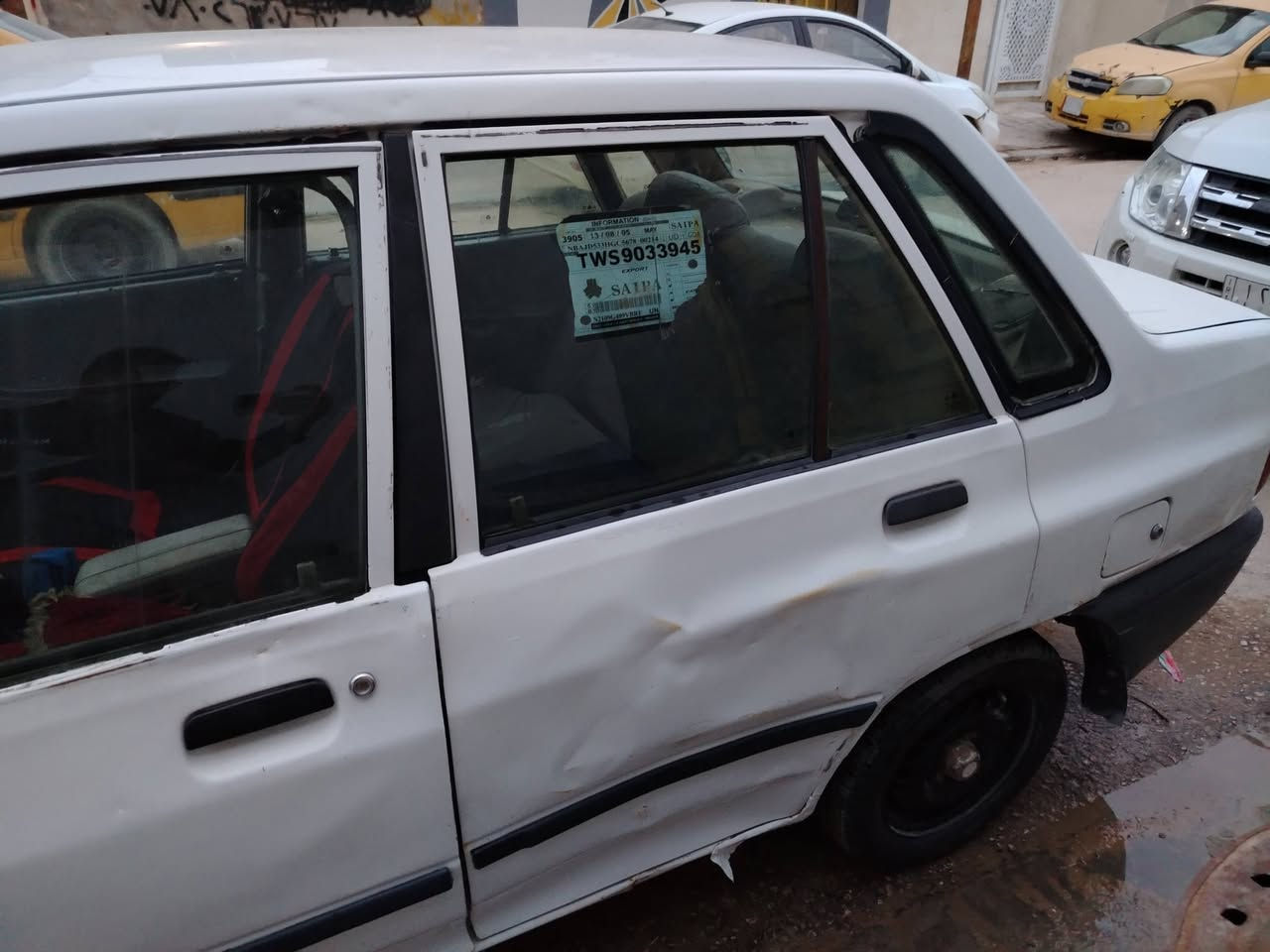 السلام عليكم سايبه موديل 12مكينه برايد لاتنقيص ولا تبخير كير حداديه تخم تاير كهربائيات كله شغاله السعر 27بيها مجال عليها غرامات 750الف يكطعهن من السعر  سنويتها صاقطه ب 23مكاني نجف حي الميلاد ***********
