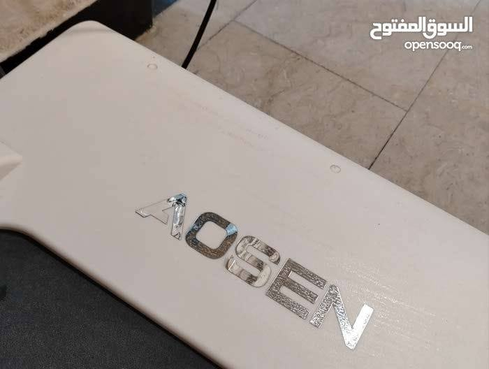 للبيع جهاز مشي ذكي ماركة AOSEN
المميزات تصميم نحيف وعصري (Slim)، شاشة LED باللمس،
يدعم Bluetooth موفر للمساحة وسهل التخزين.
يعرض السرعة المسافة الوقت، والسعرات 
استخدام قليل / نظيف 
السعر: ٢٥٠  
الاستفسار .***********
يتوفر توصيل داخل بغداد
