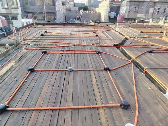 اللهم صل على محمد وآل محمد
عمل اليوم 
من احد مواقع عملنا في البصرة
مواد العمل
#بوري_الماستر
#جكشن_بروفايل
#الجكشن_المدرع
#للتواصل_***********
