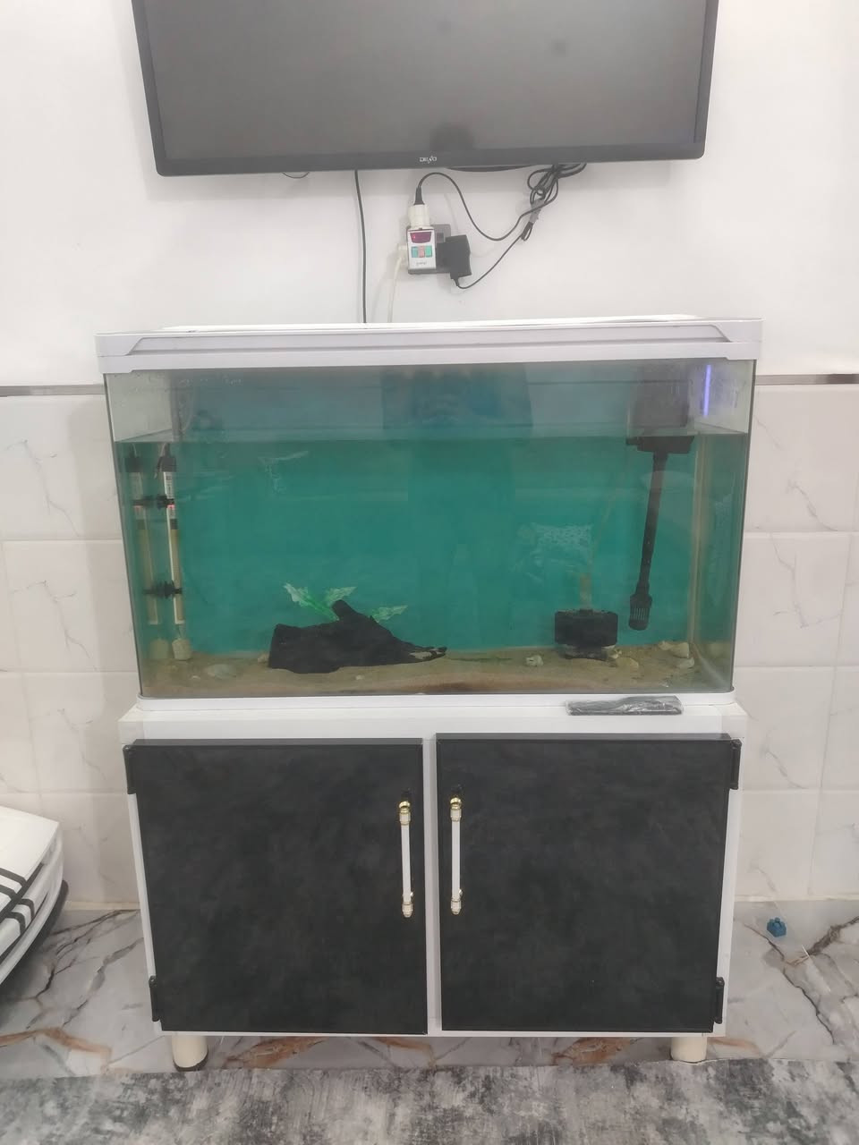 سلام عليكم ورحمة الله
حوض جاهز مو عمل قياس متر ماركه معروفه جاهز من كلشي وحته الشاشه مالته شغاله
فلتر سقفي
فلتر بايلوجي +ماطور اوكسجين
هيتر
شمعه اناره احترافيه
منضفة اوساخ
وشجره زينه
سعر ٢٨٠ الف
واتساب ***********
